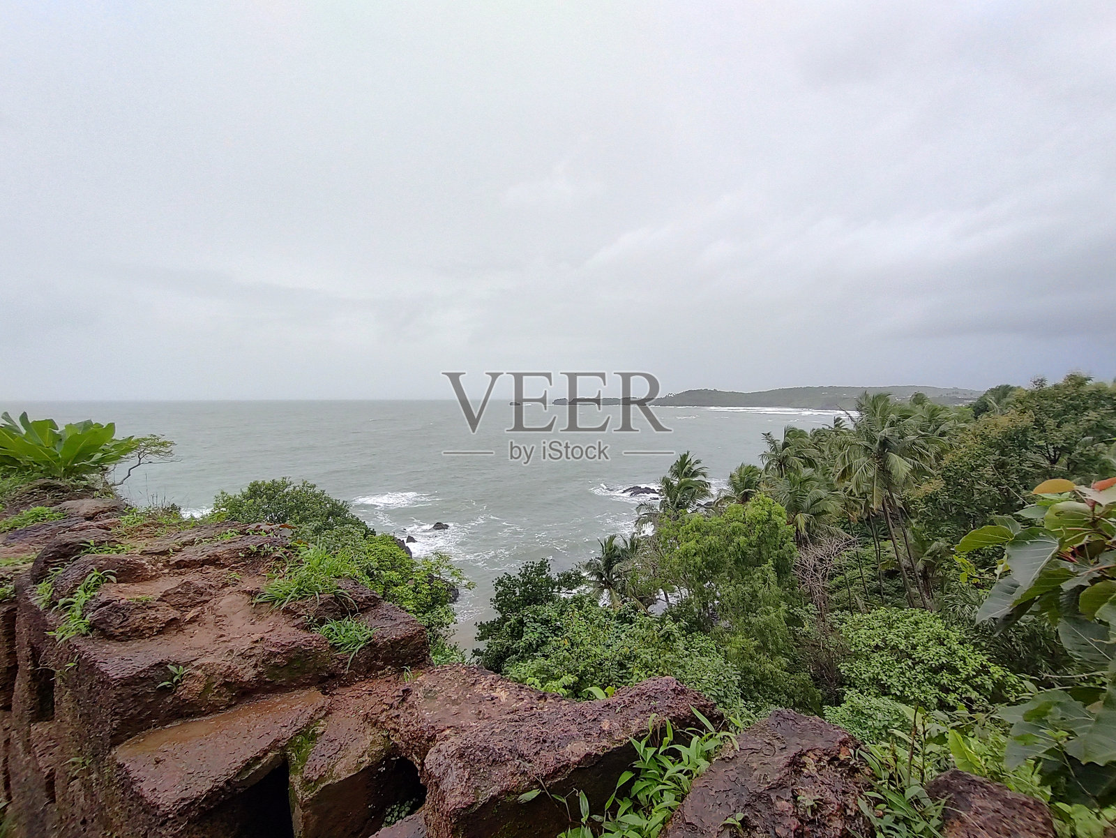 美丽的南果阿卡博德拉玛海滩风景照片摄影图片