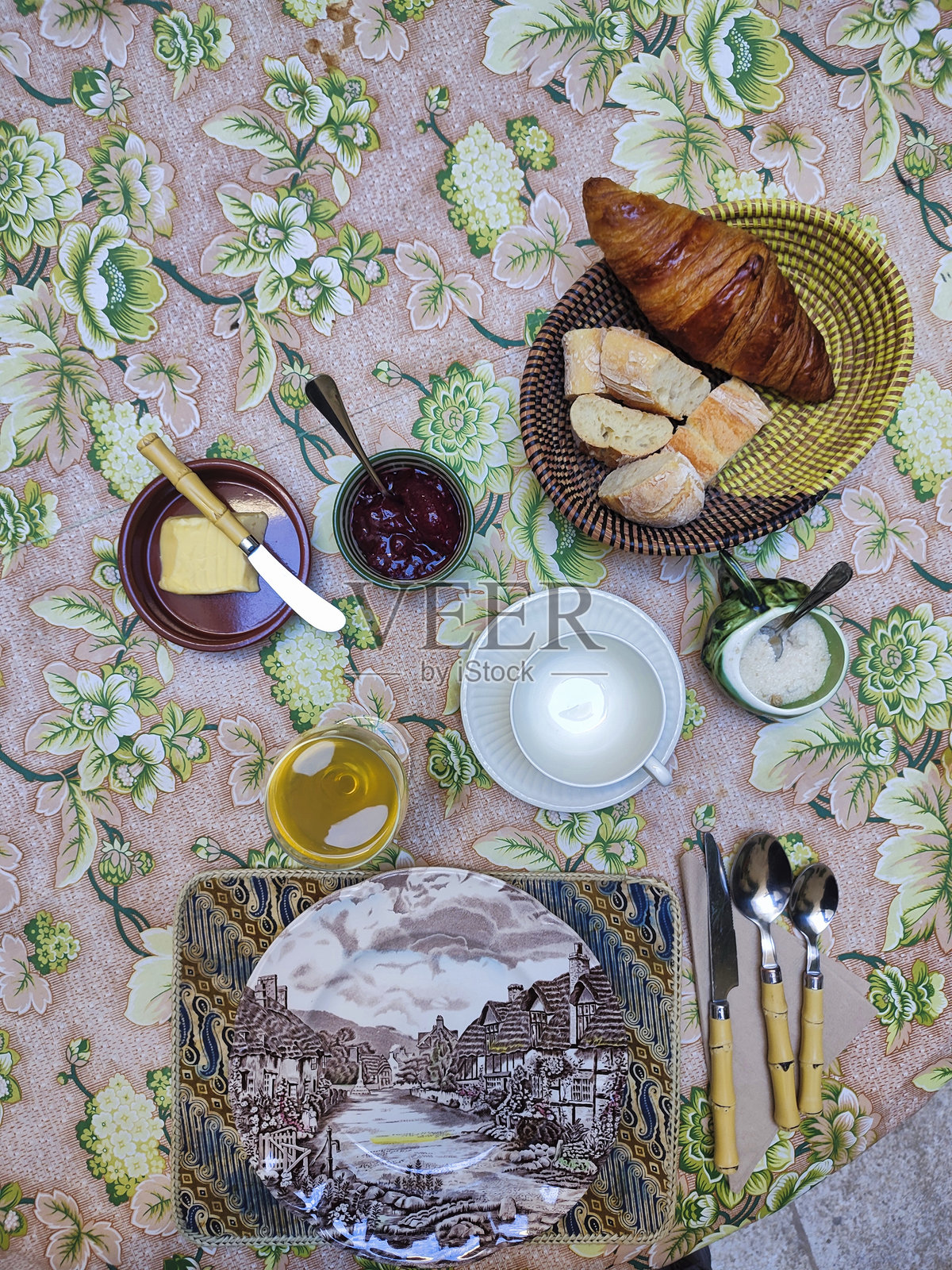 法式早餐照片摄影图片