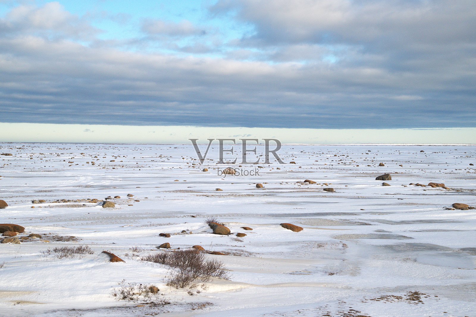 哈德逊湾海岸线照片摄影图片