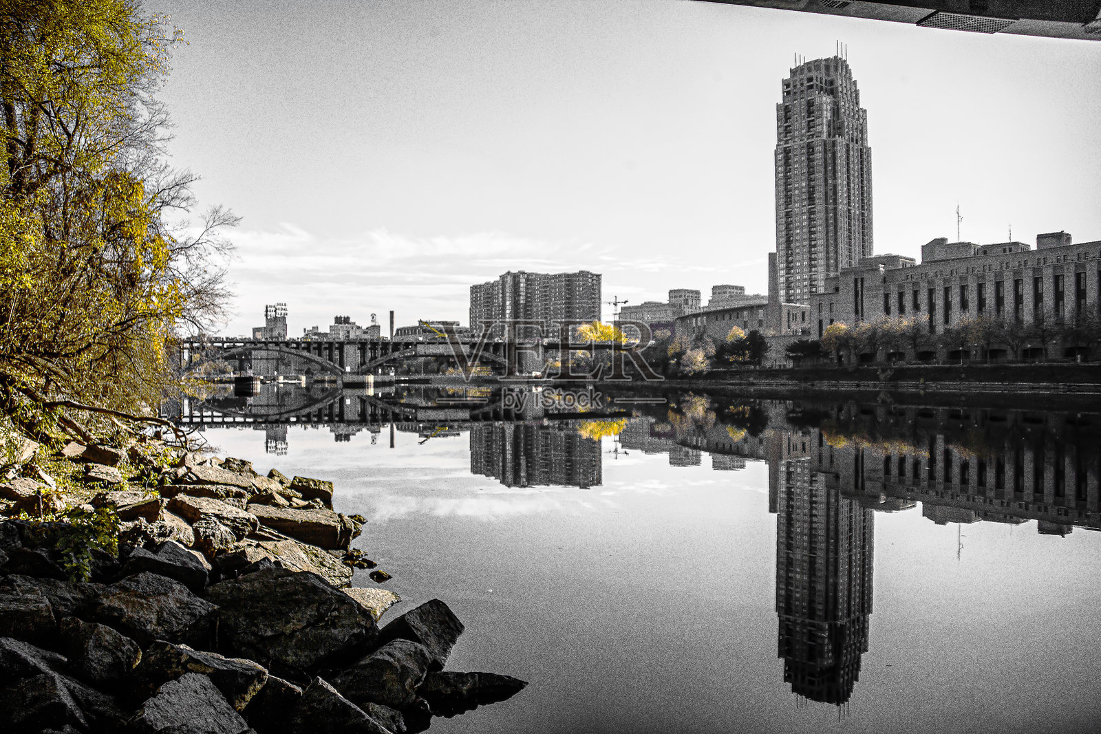 明尼阿波利斯的秋天照片摄影图片