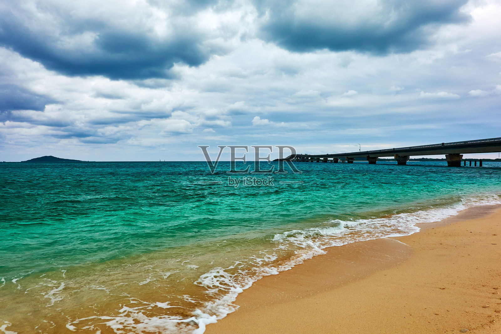 热带岛屿的海滩美景照片摄影图片