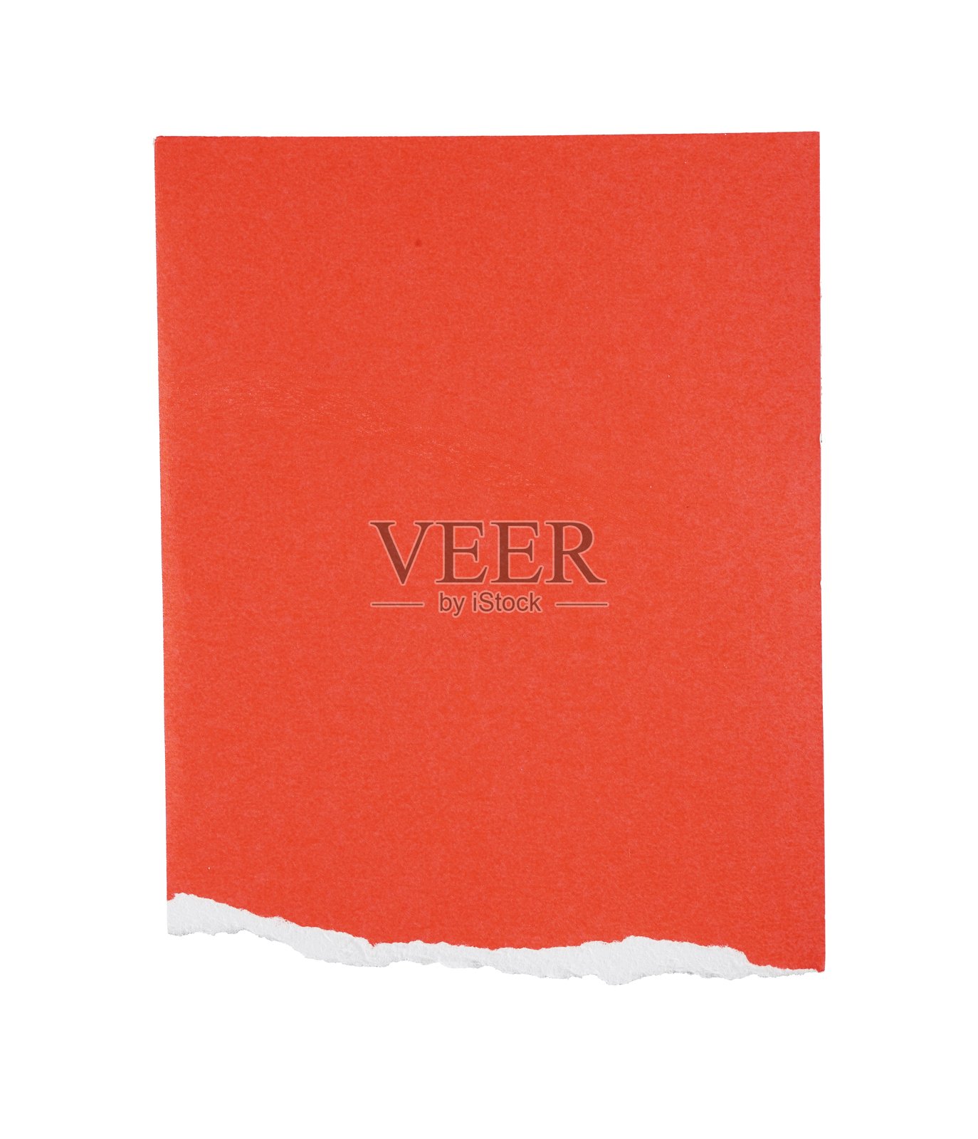 红色撕裂的纸张照片摄影图片