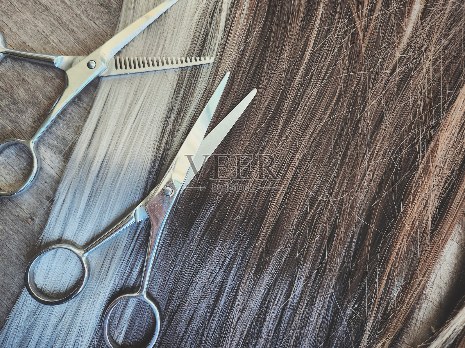 剪发剪刀的特写镜头照片摄影图片