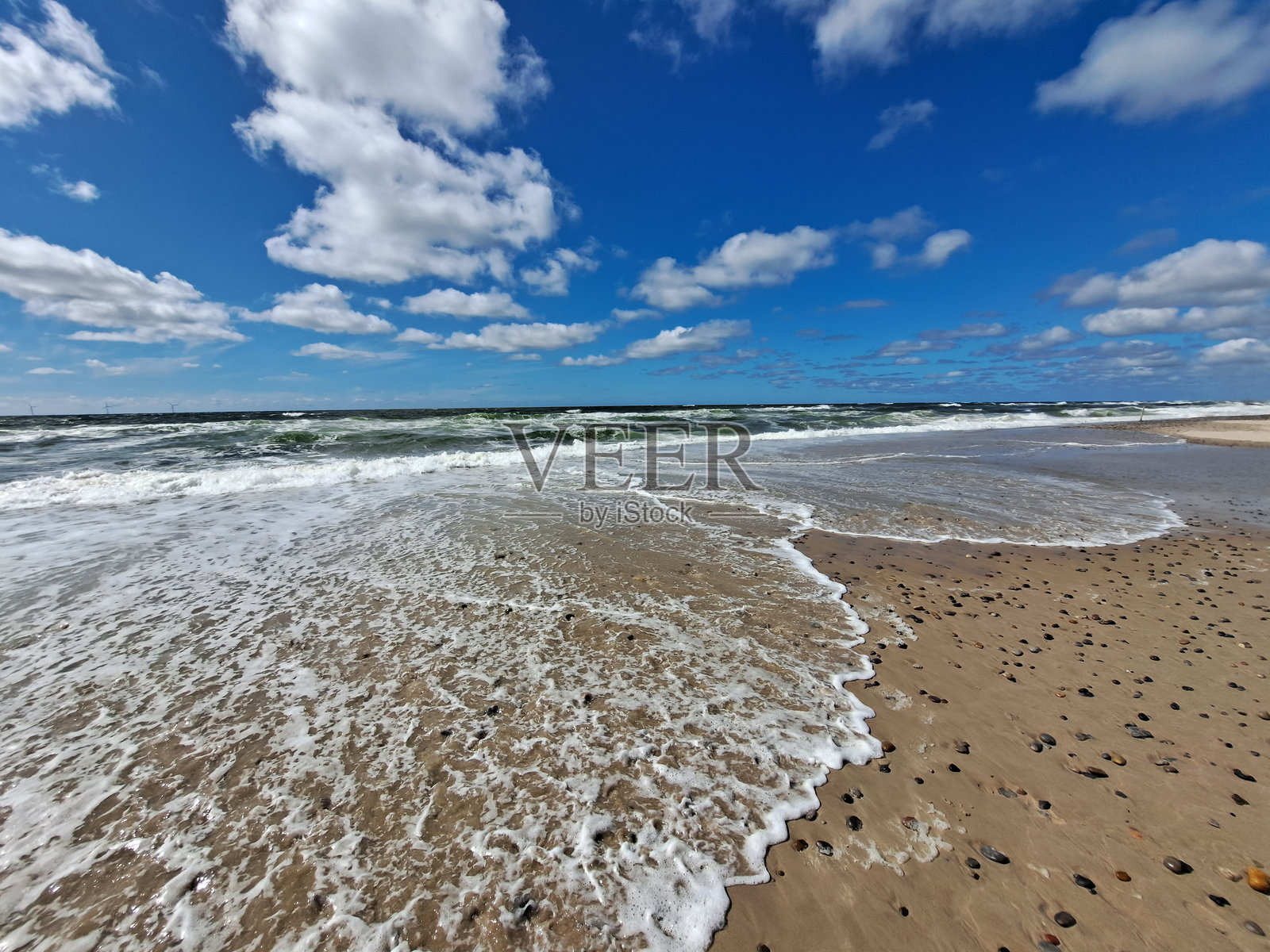 丹麦霍维格附近的海滩照片摄影图片