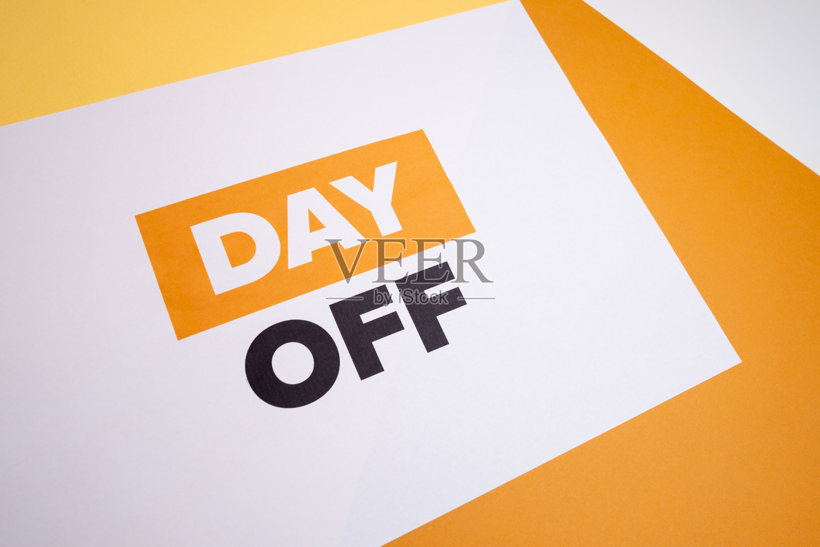 休假 - 办公室的工作信息。缺勤和休假的概念照片摄影图片