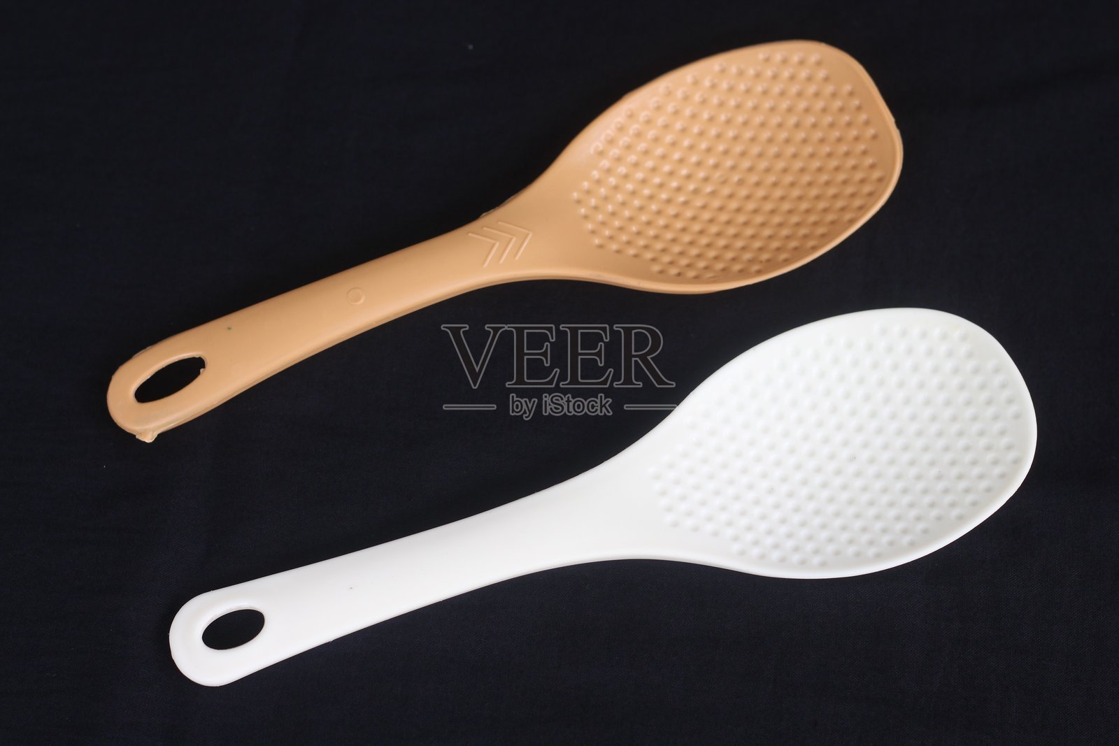 两勺米饭照片摄影图片