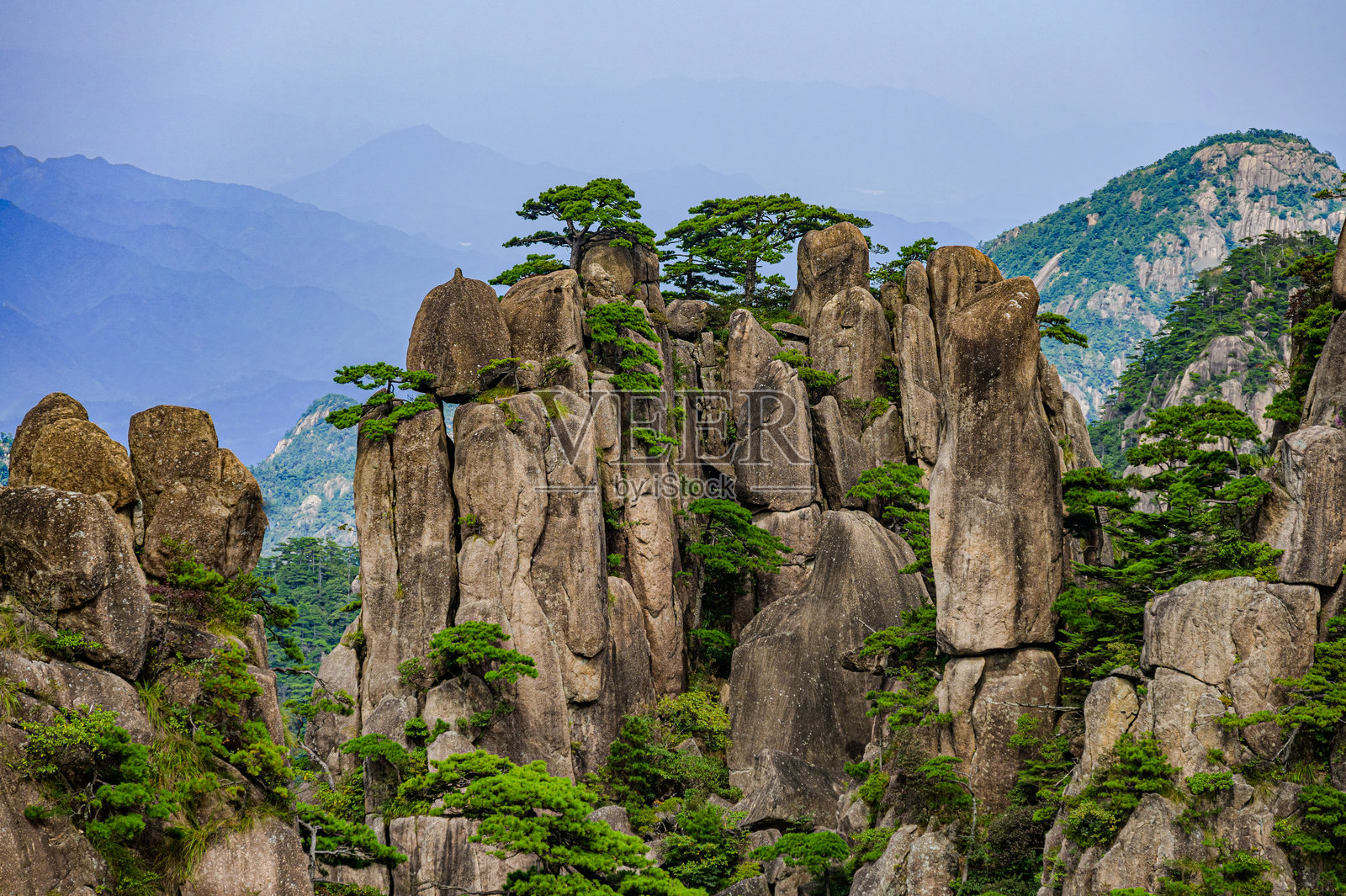 中国黄山的风景照片摄影图片