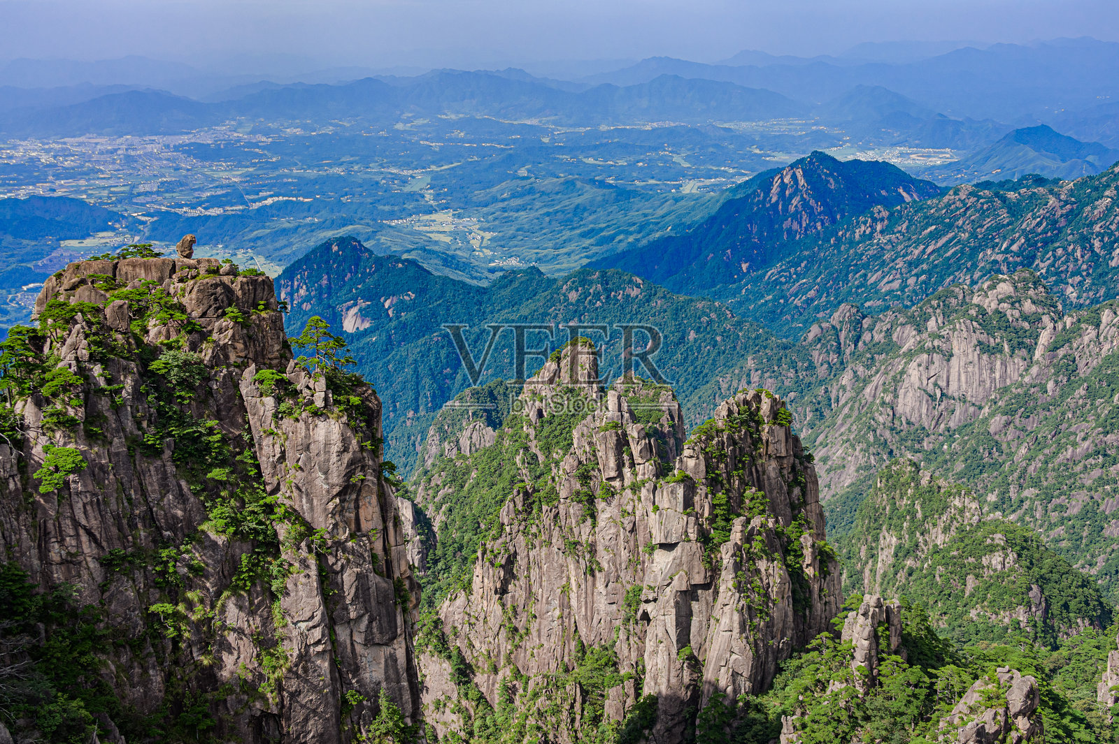 中国黄山的风景照片摄影图片