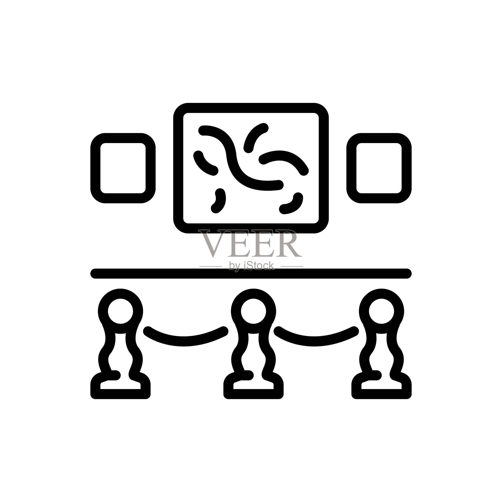 展览画作插画图片素材