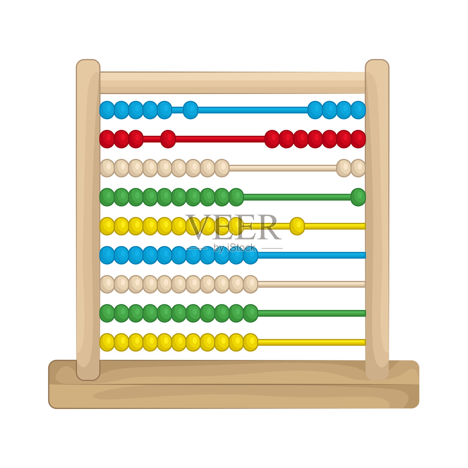 算盘插画图片素材