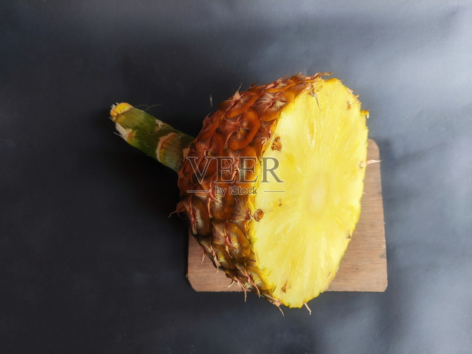 菠萝果片照片摄影图片