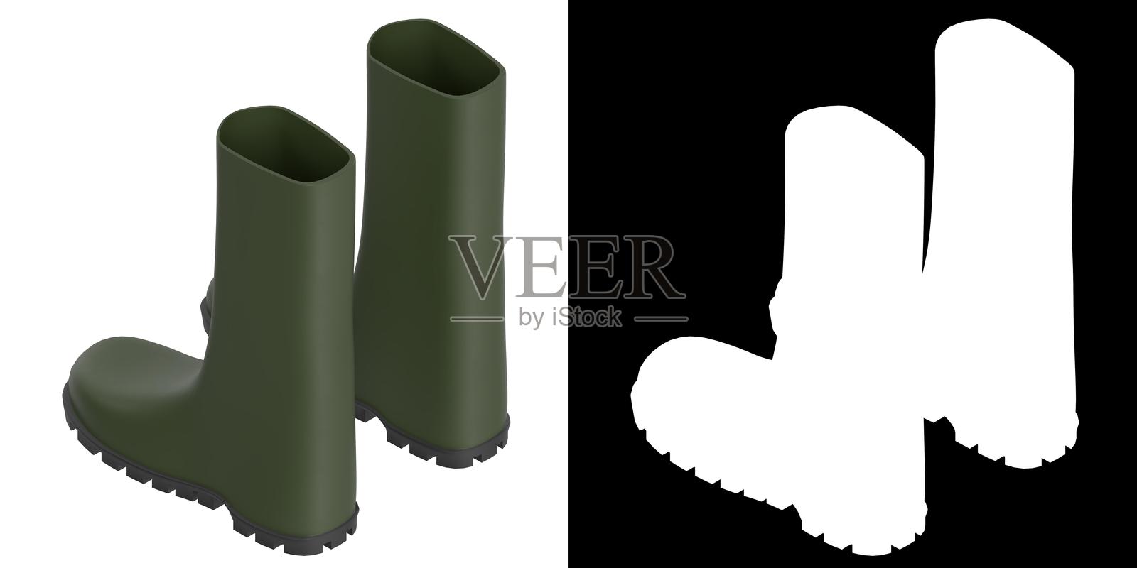 塑料靴子照片摄影图片