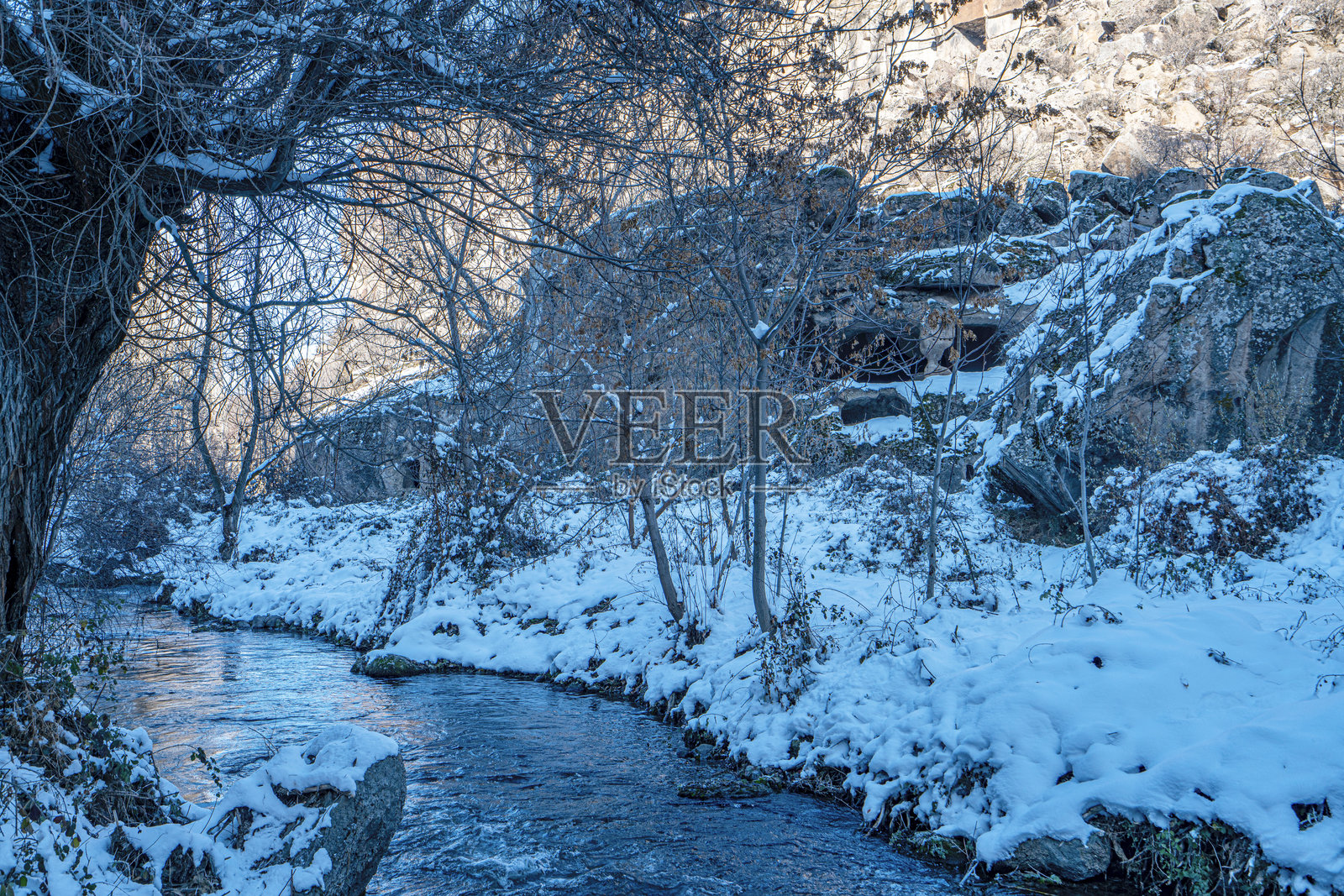 土耳其阿克萨赖的伊赫拉拉谷风景如画的景色照片摄影图片