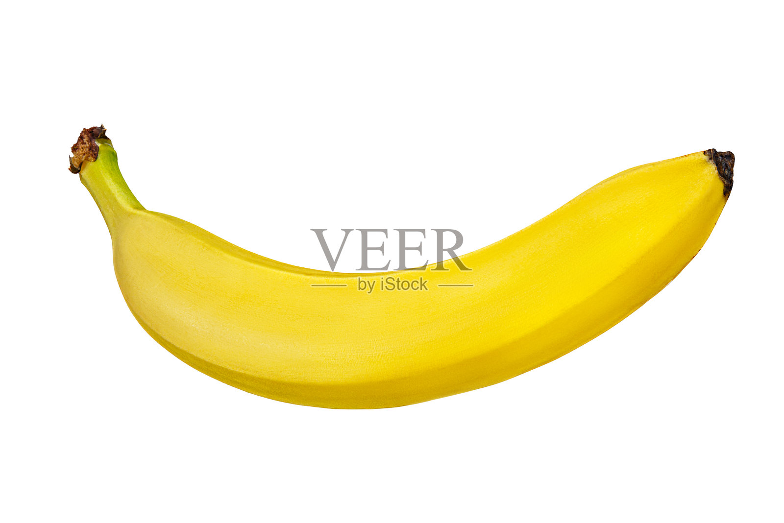 黄色成熟的香蕉孤立在白色背景上照片摄影图片