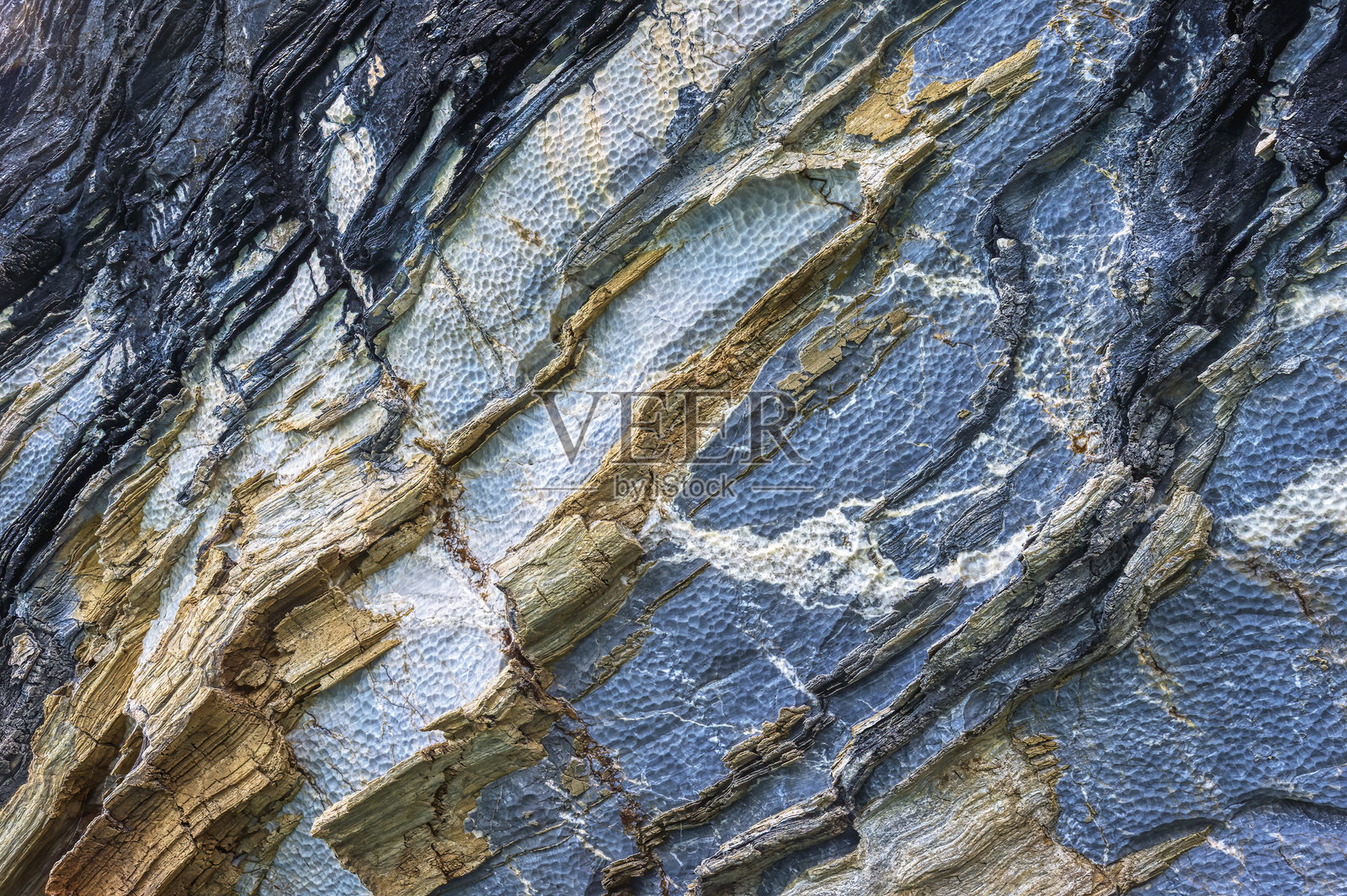 大理石洞穴照片摄影图片