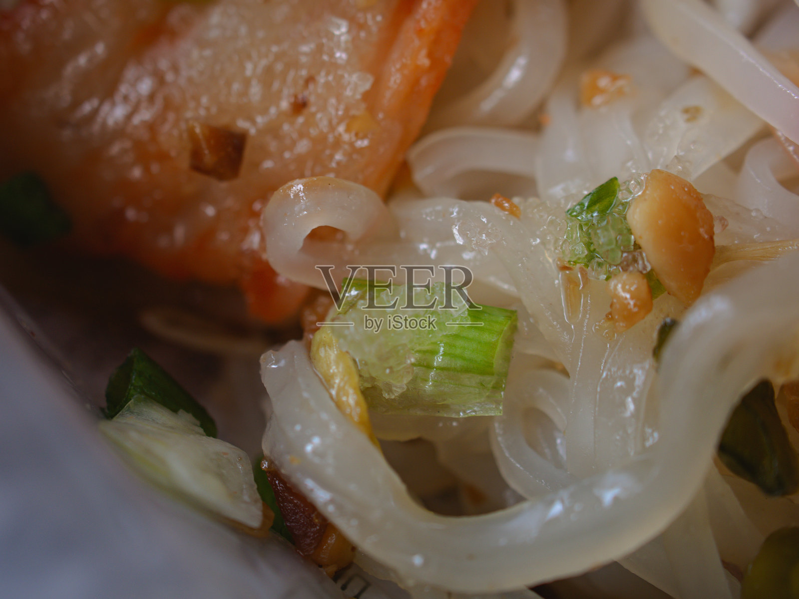 泰式干面条照片摄影图片