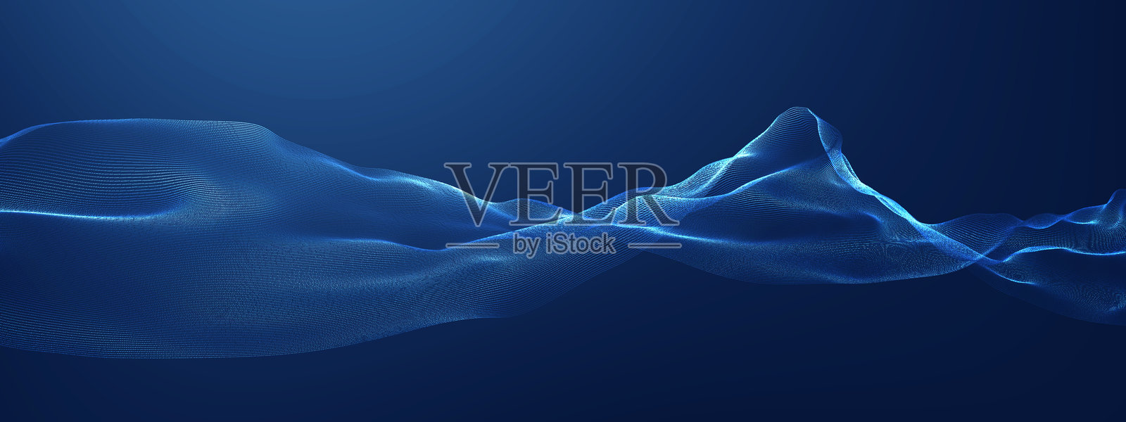 网络大数据流粒子背景。照片摄影图片