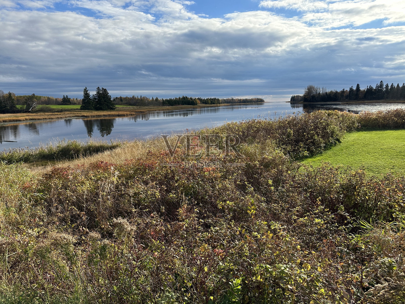 海岸秋季风景照片摄影图片