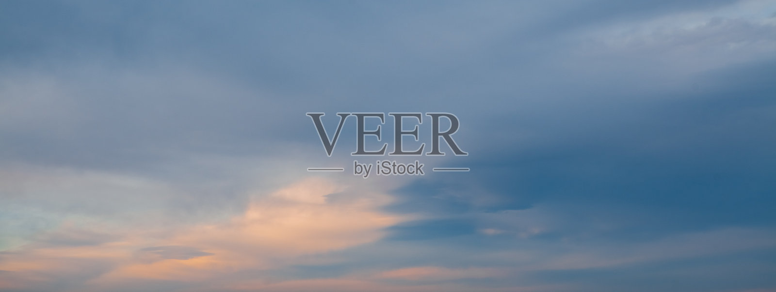 美丽的日落天空与云彩照片摄影图片