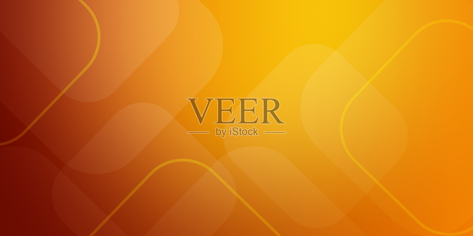 橙色抽象背景设计。动态背景的抽象几何层。照片摄影图片