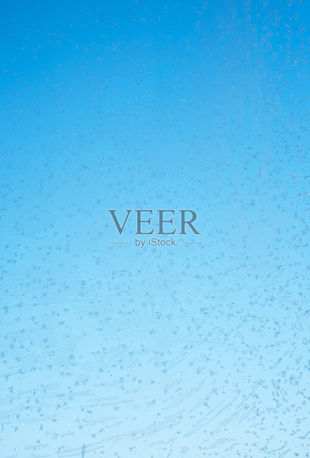 抽象的冰冷冬季窗玻璃，作为背景。照片摄影图片