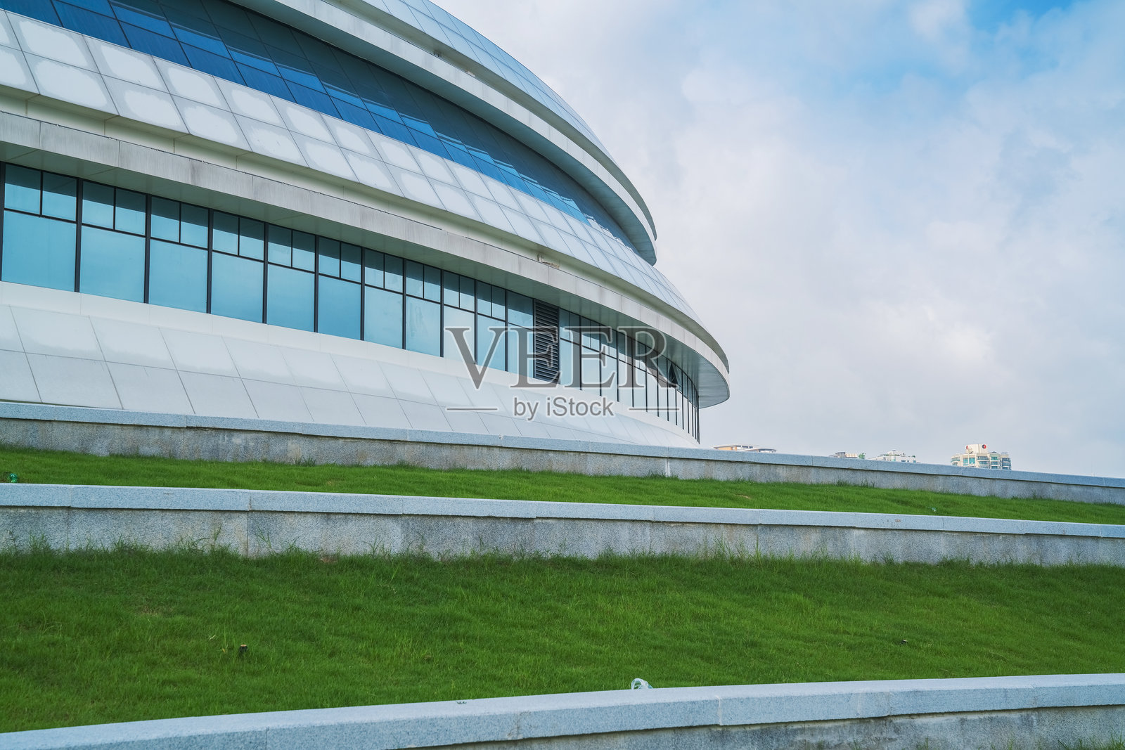 中国广东省深圳市现代建筑的局部特写照片摄影图片