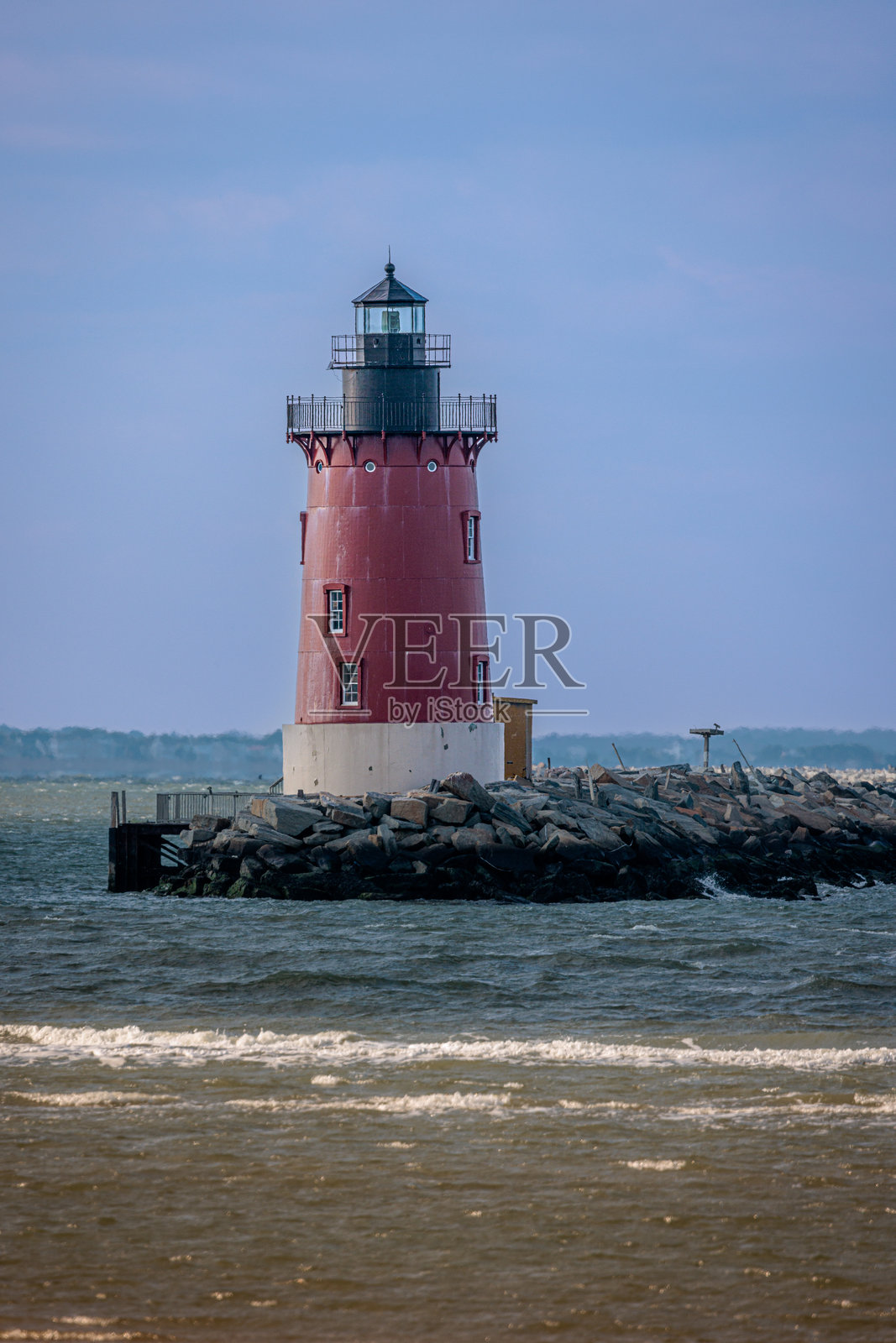 亨洛彭角州立公园的灯塔照片摄影图片