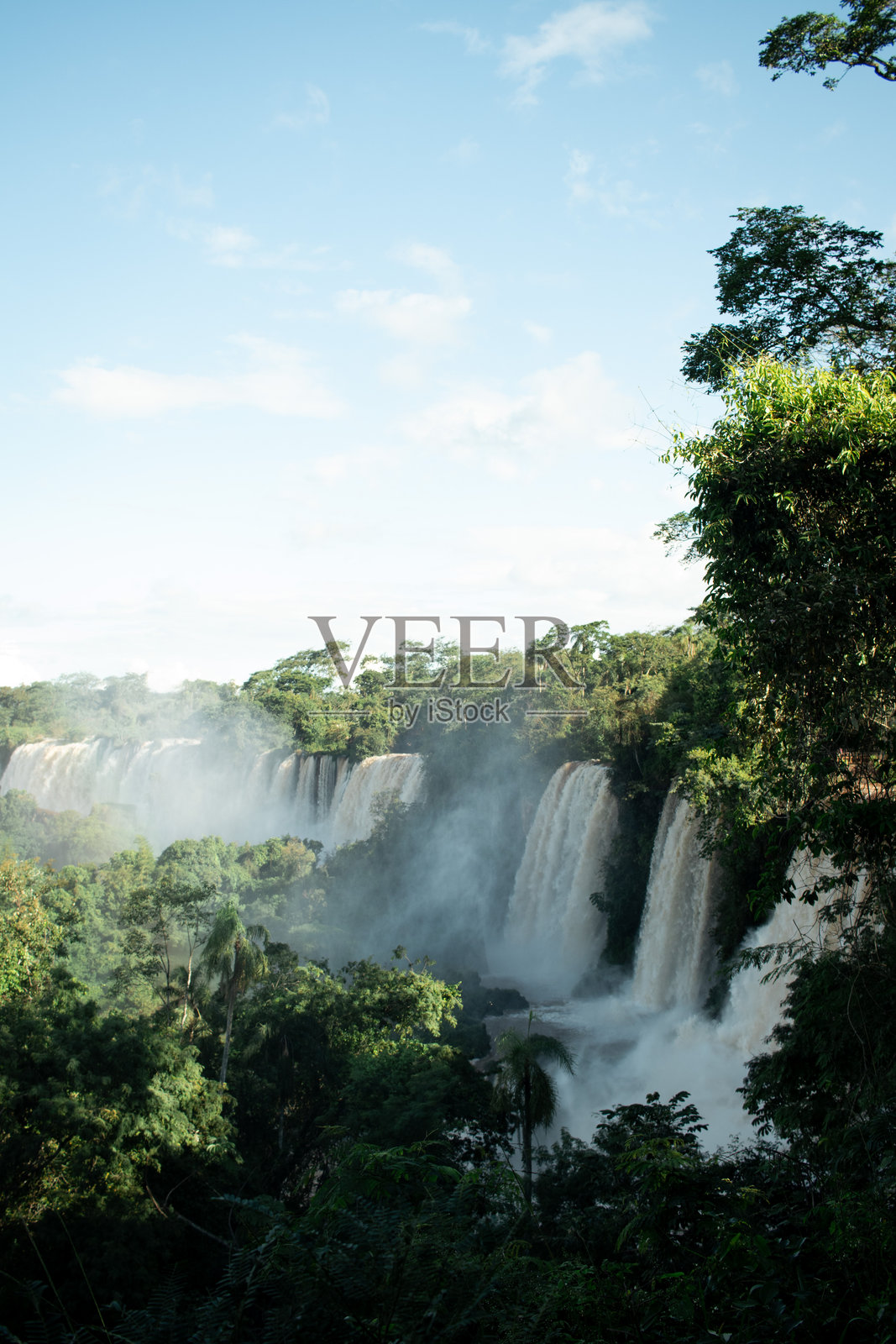 伊瓜苏瀑布照片摄影图片