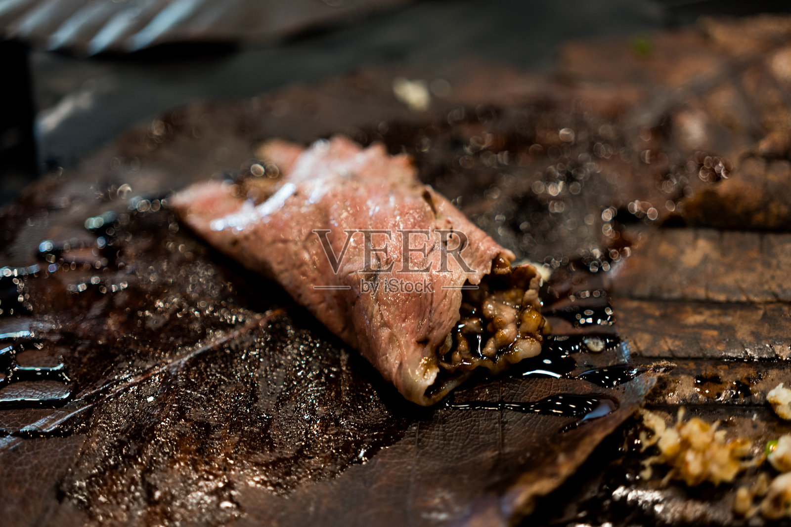 和牛寿司照片摄影图片