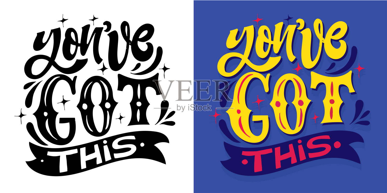 可爱的手绘涂鸦字母名言。适用于T恤设计、杯子印刷、袋子印刷和服装时尚。100% 手绘矢量图像。插画图片素材