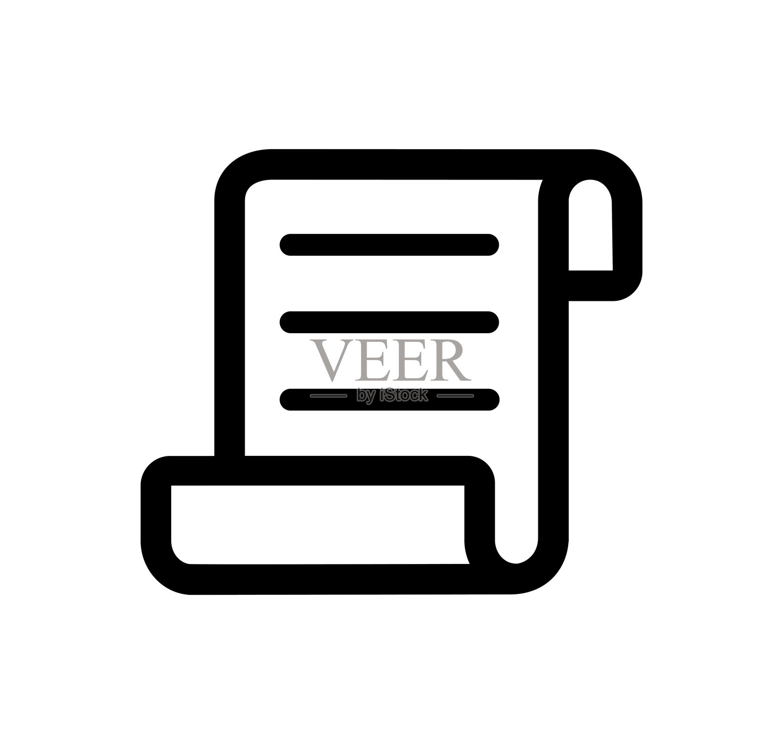 文本文件矢量图标插图插画图片素材