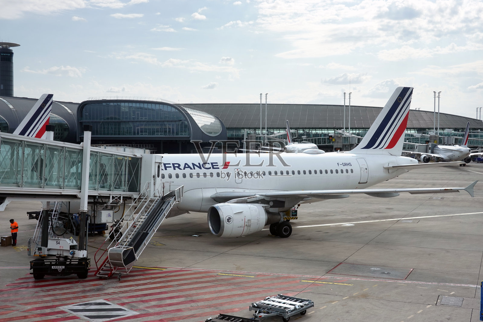 法航照片摄影图片