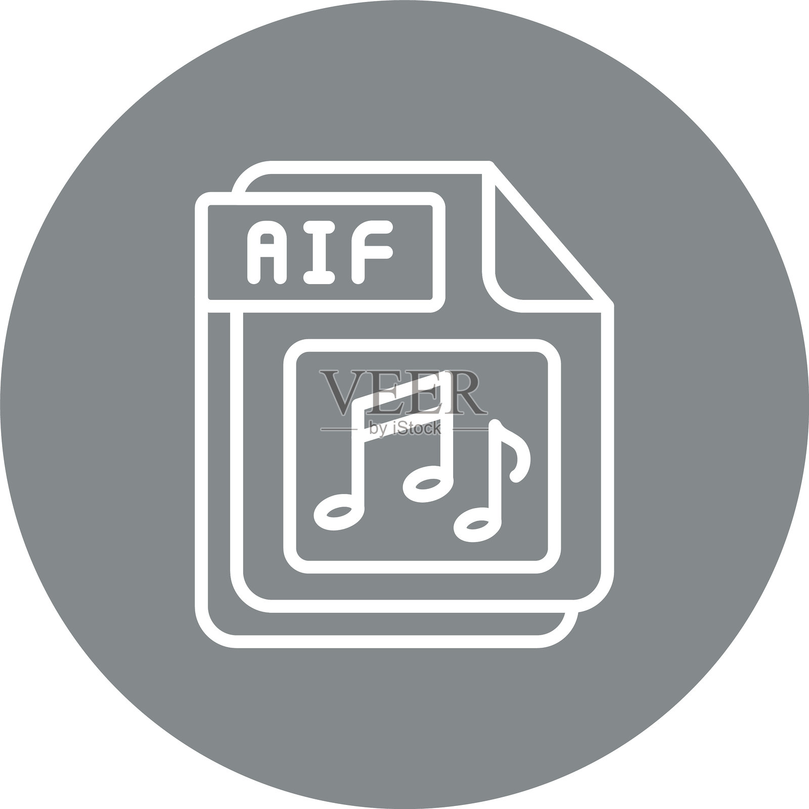 AIF线多圆圈颜色插画图片素材