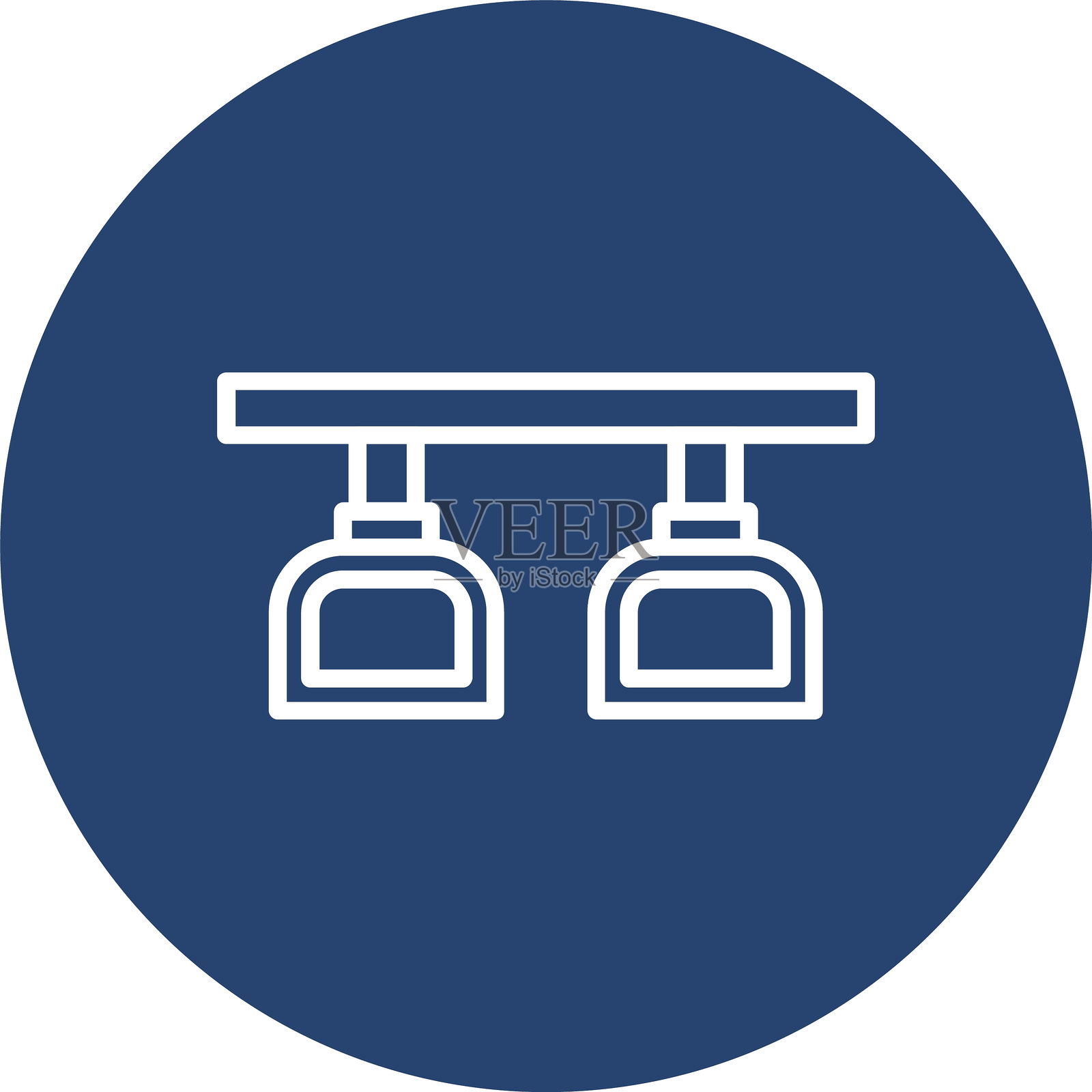 持线多圈颜色插画图片素材