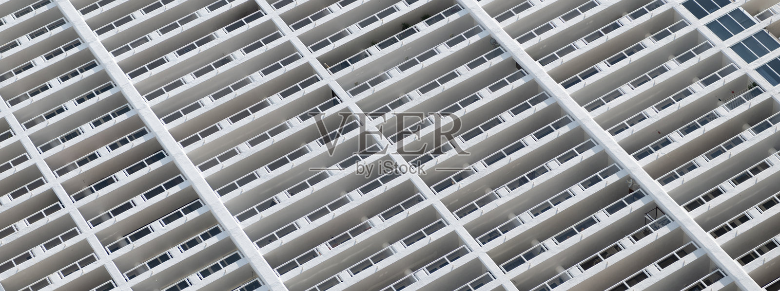 灰色建筑背景和立面。建筑立面背景。照片摄影图片