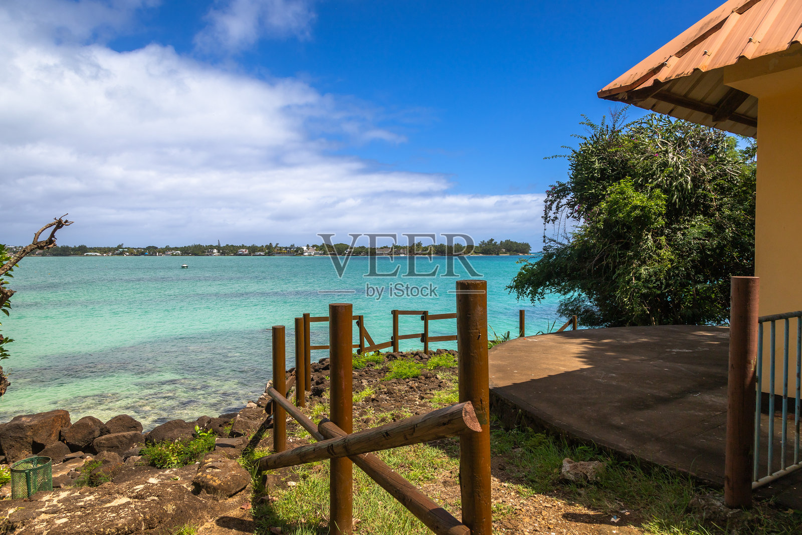 毛里求斯的拉库维特海滩照片摄影图片