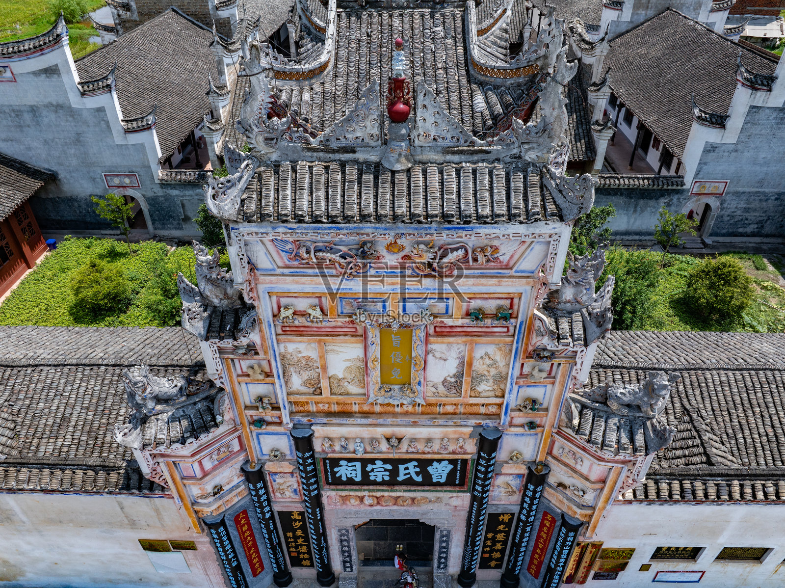 中国传统古代建筑照片摄影图片