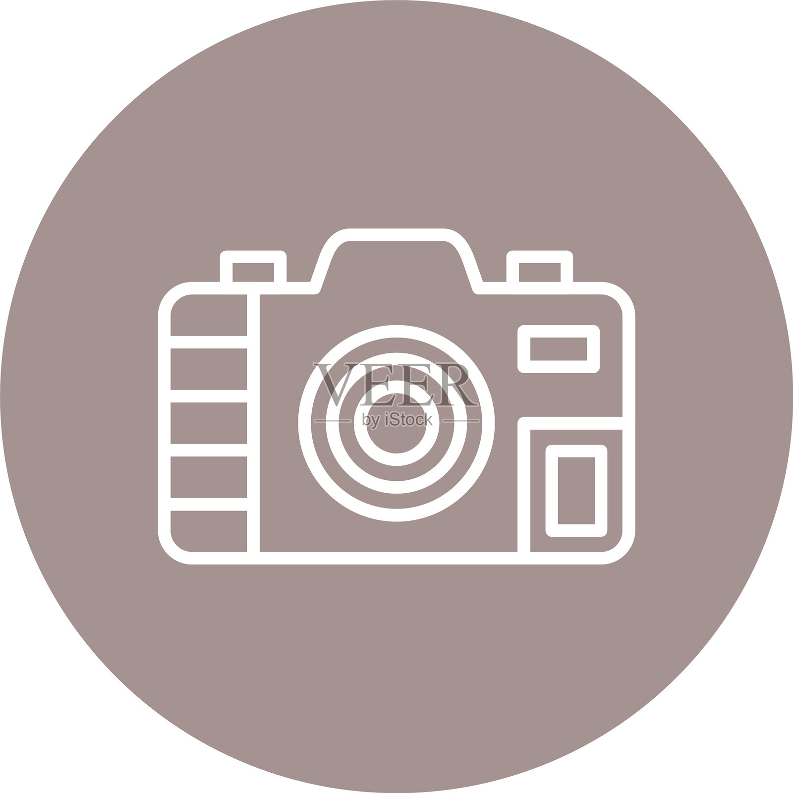 相机线多圈颜色插画图片素材