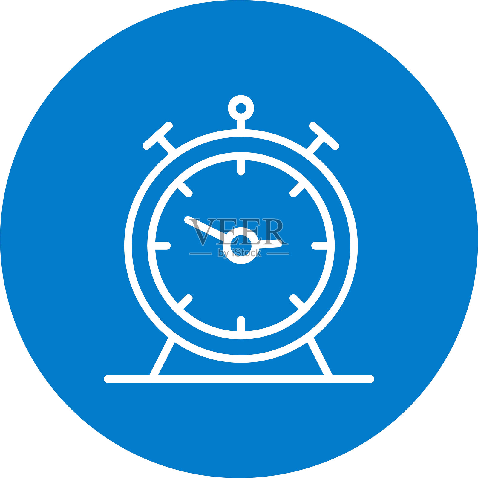 警报线多圈颜色插画图片素材