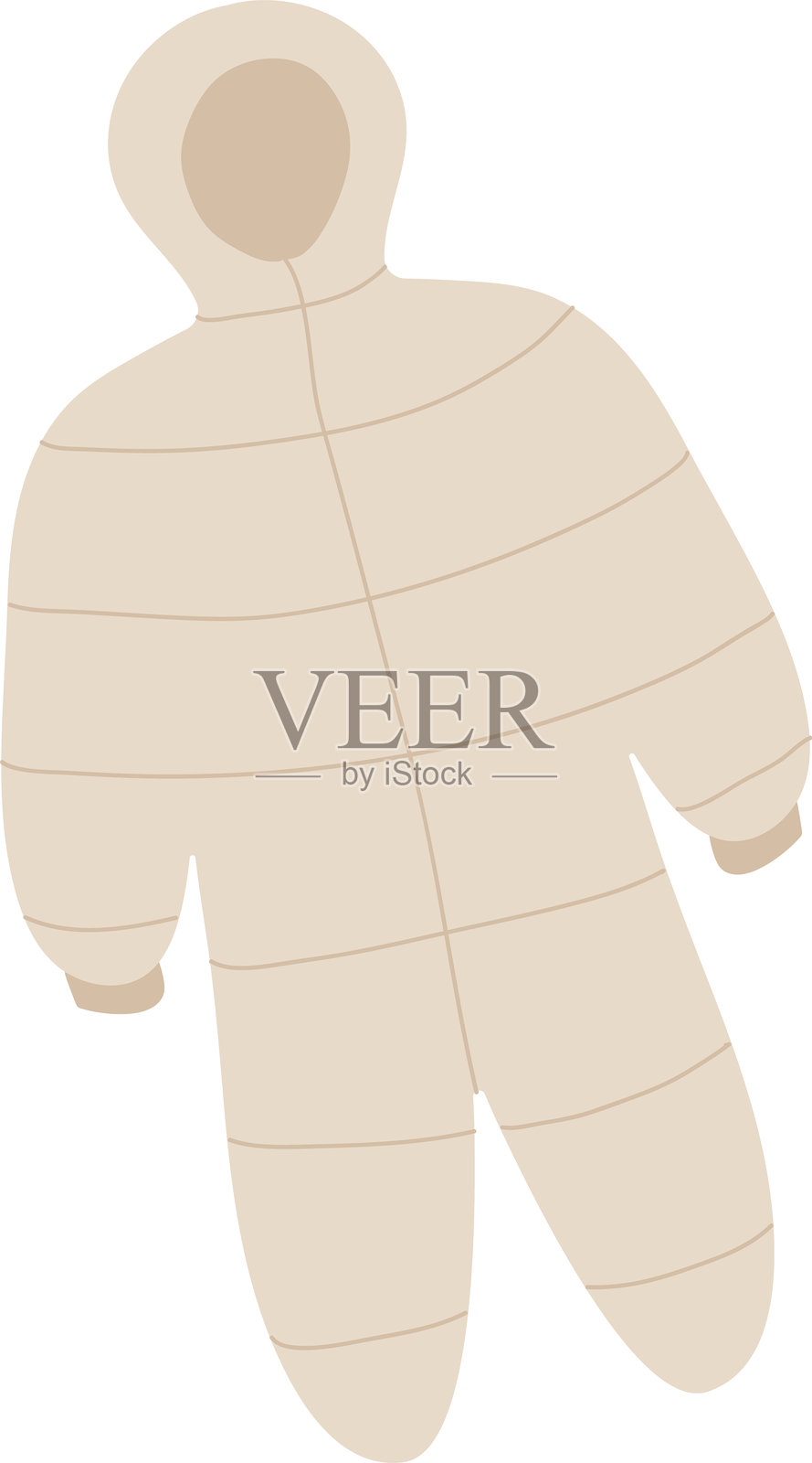 儿童季节服装，婴儿和儿童的衣物插画图片素材