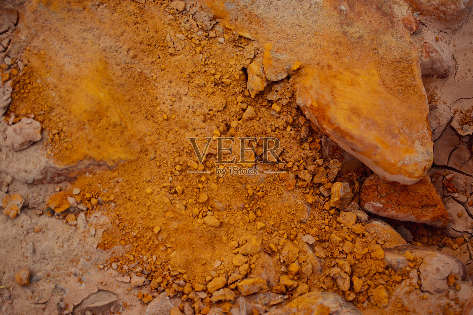 黄色沙子和岩石照片摄影图片