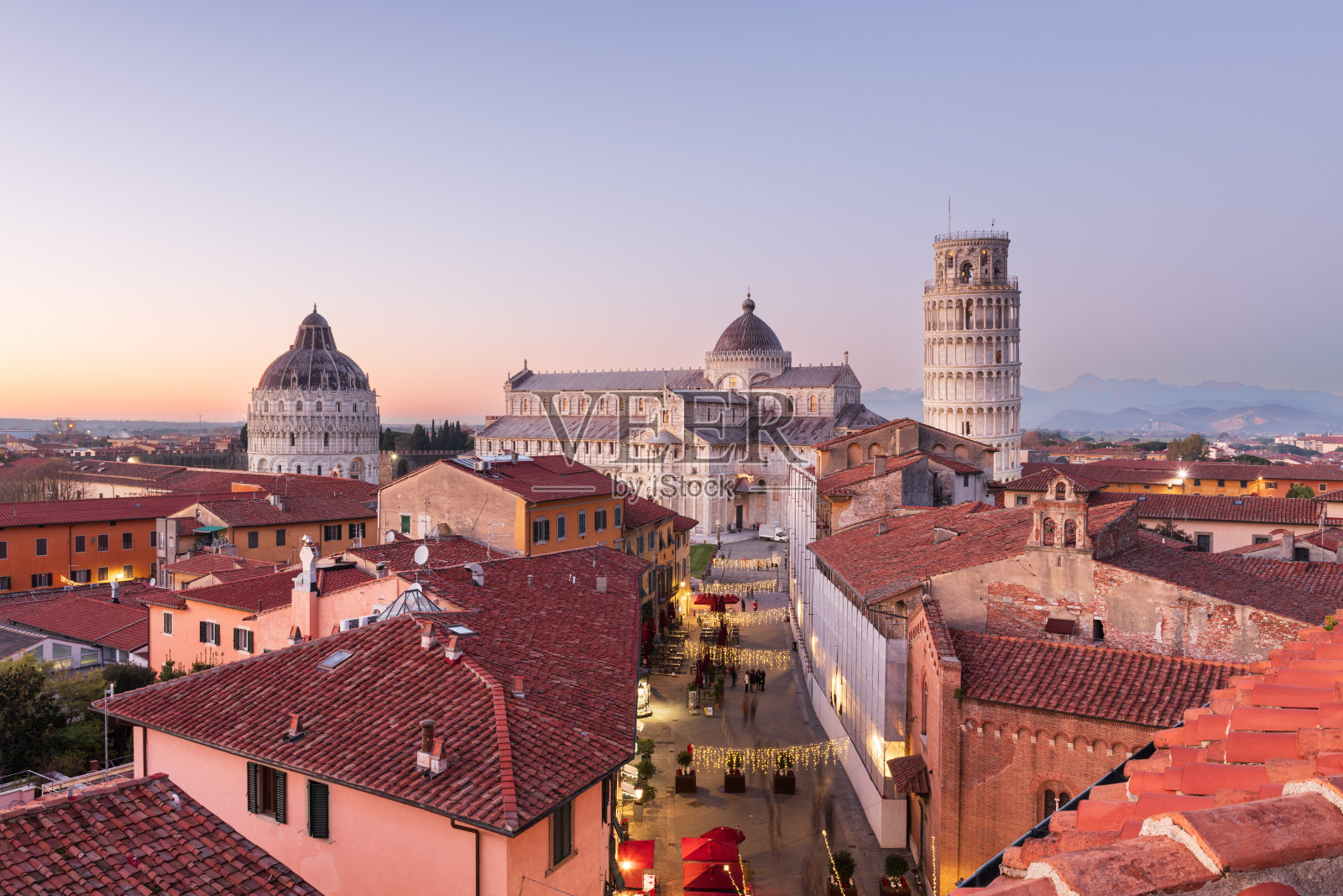 比萨，意大利照片摄影图片