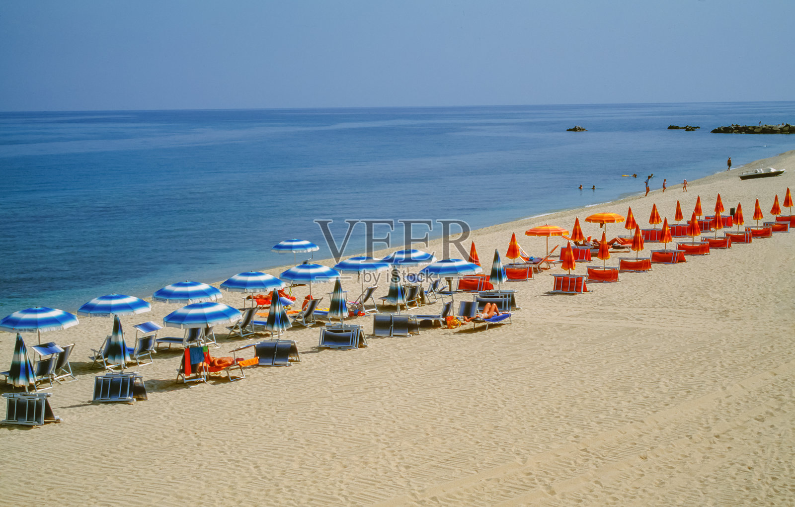 卡拉布里亚的色彩与建筑照片摄影图片