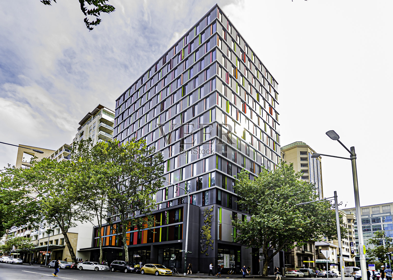 悉尼，澳大利亚的城市学生公寓照片摄影图片