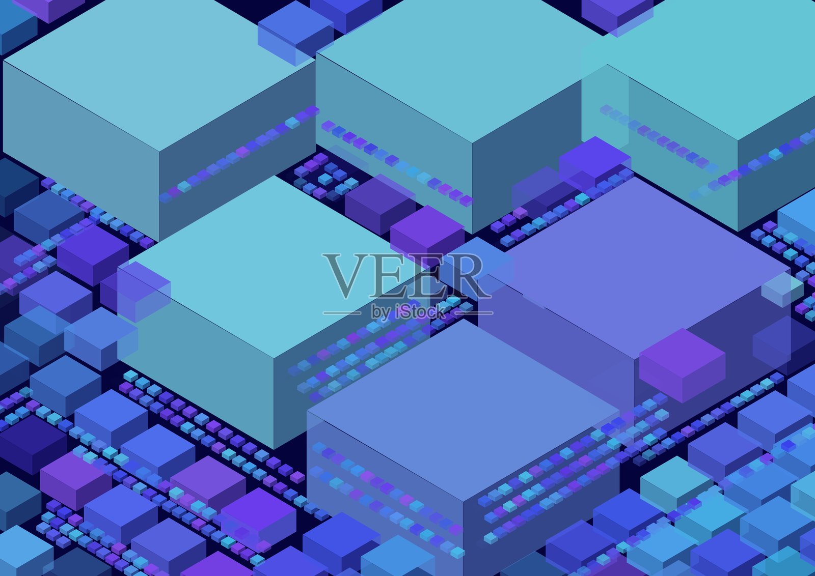 几何宇宙 5插画图片素材