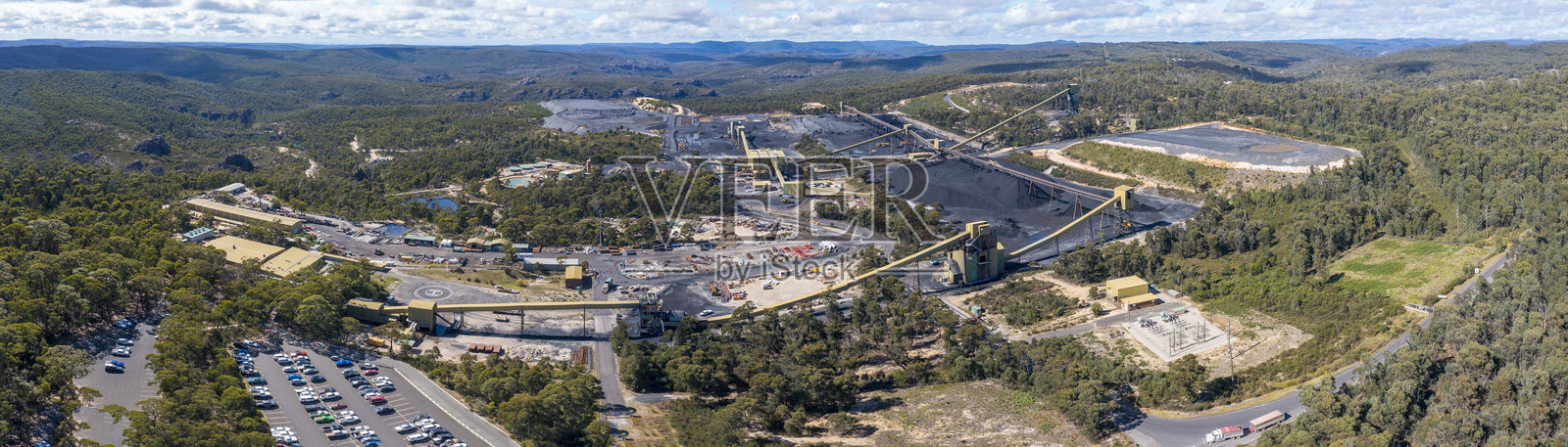 澳大利亚地区的工业矿区照片摄影图片