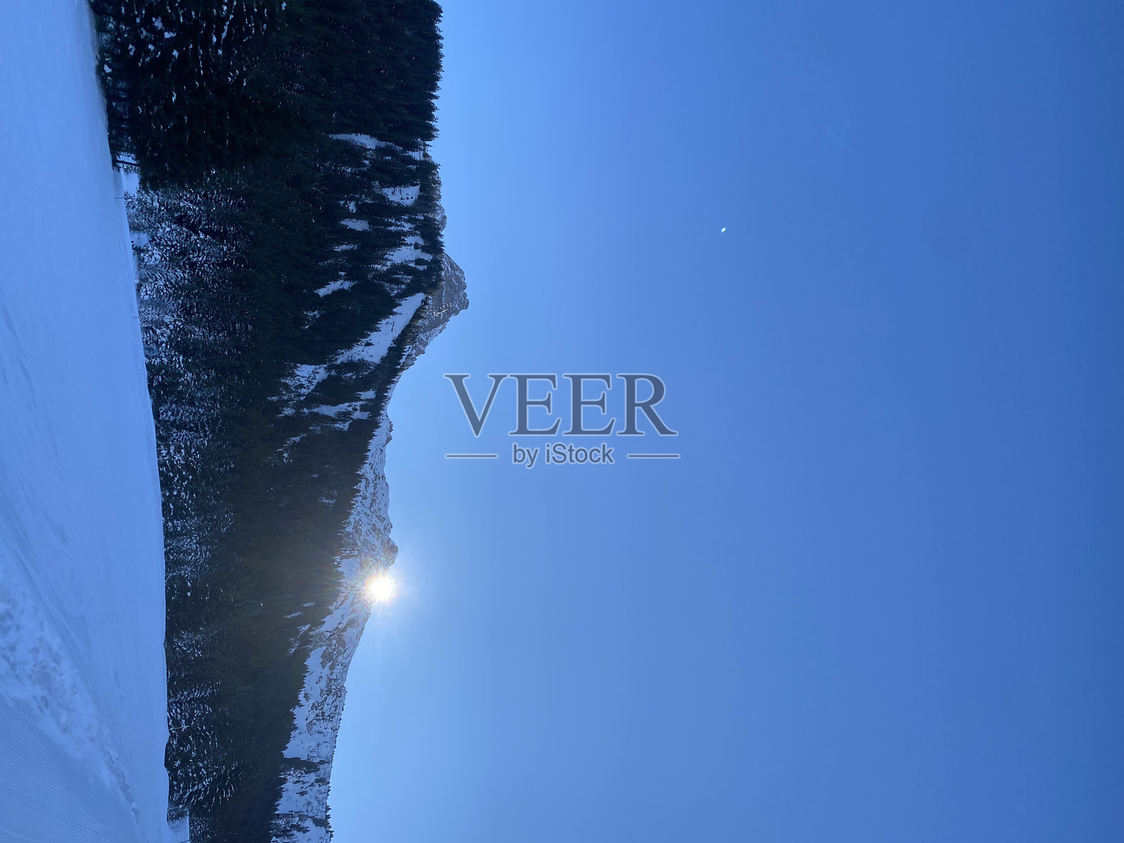 山间日出照片摄影图片