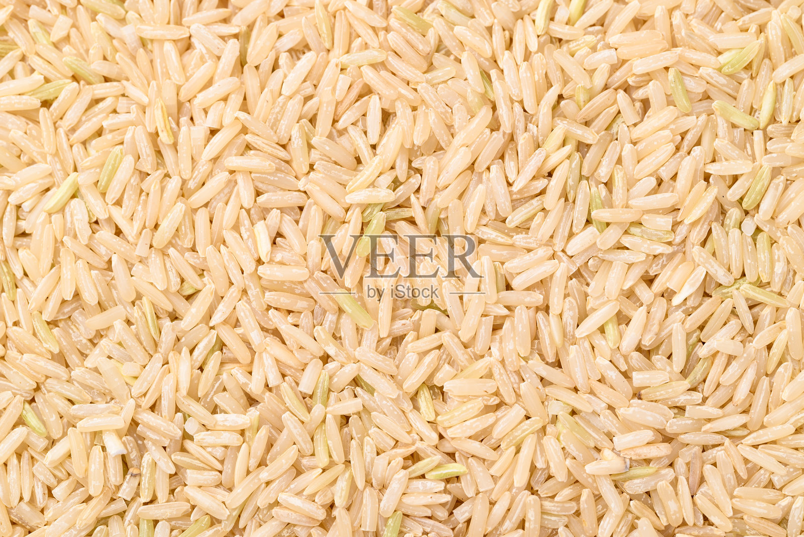 有机茉莉花棕米种子纹理背景，泰国米照片摄影图片