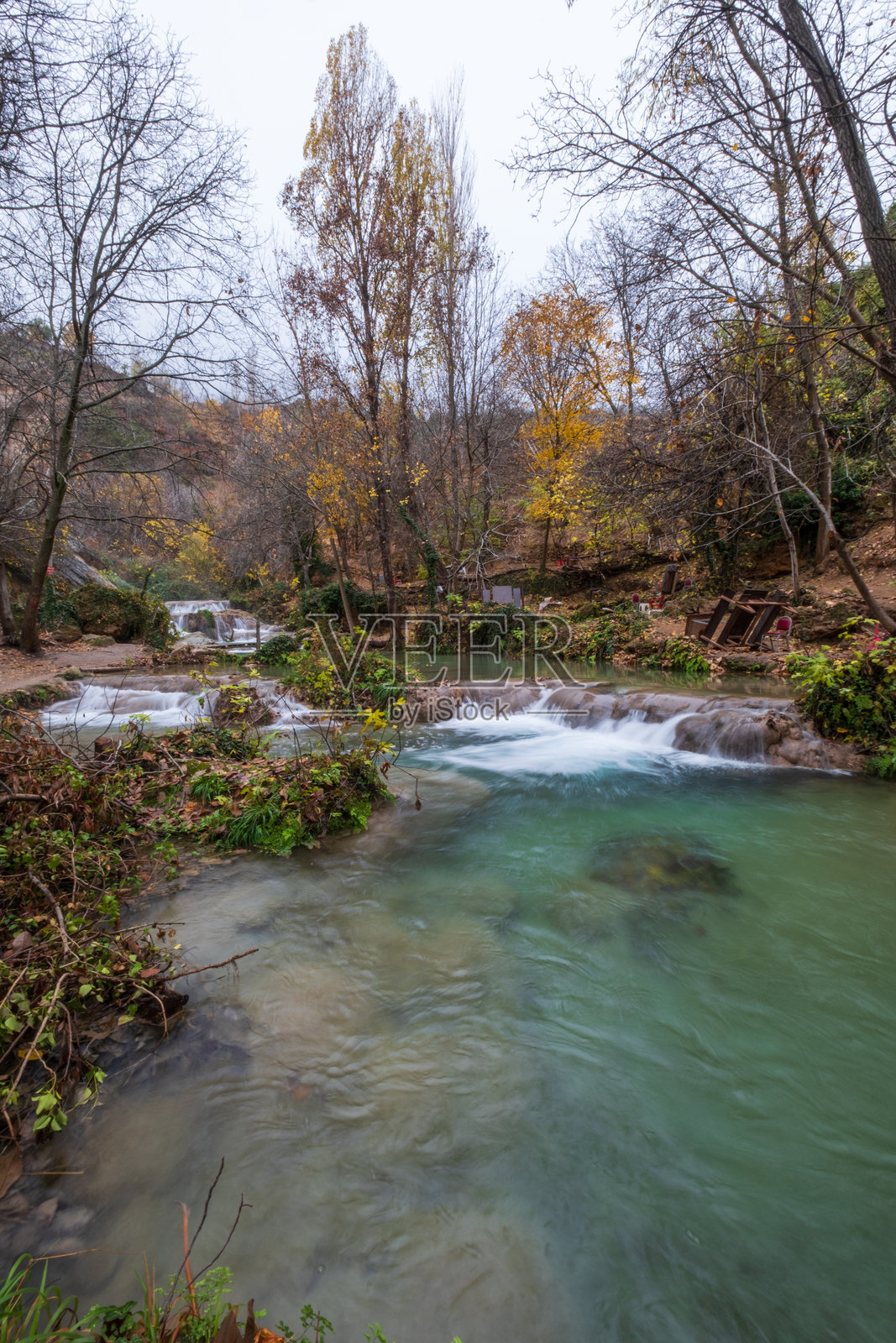 米哈利奇克·居尔列伊克瀑布照片摄影图片