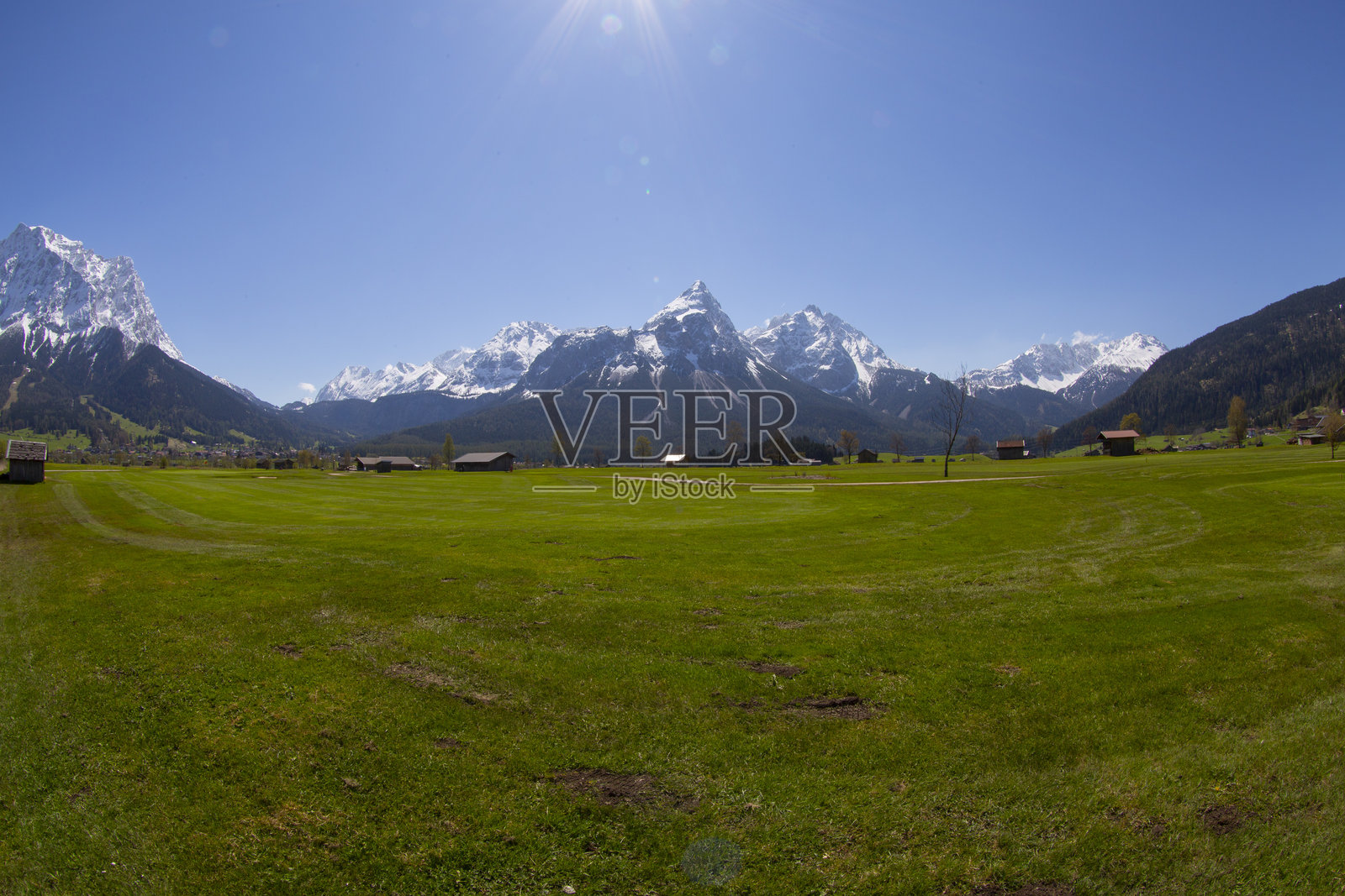 莱尔莫斯（奥地利蒂罗尔）最佳徒步旅行路线照片摄影图片